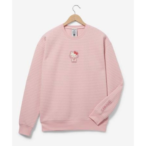 Hello Kitty Tops - Box Lunch X Hello Kitty Quilted Crewneck – Size Medium